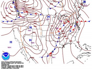 HPC Frontal Position Forecast
