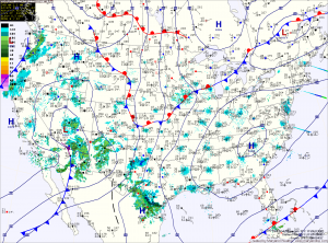 Current Surface Map