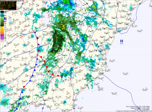 Current Surface Map