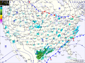 Current Surface Map