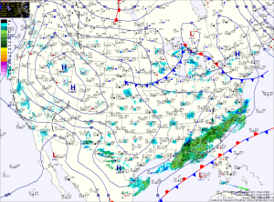 Current Surface Map