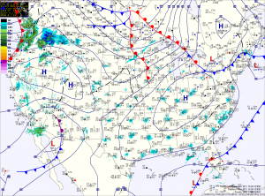 Current Surface Map