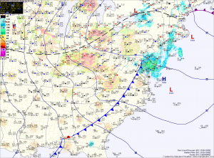 Current Surface Map