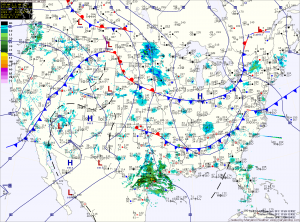 Current Surface Map