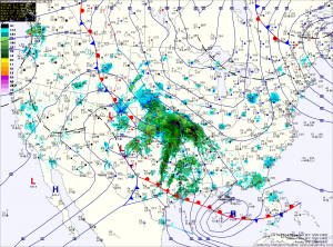 Current Surface Map