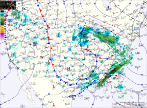 Current Surface Map