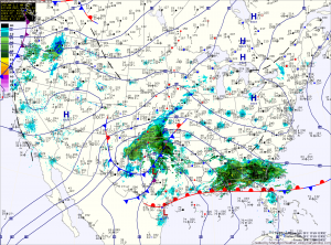 Current Surface Map