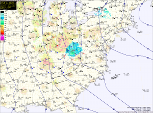 Current Surface Map