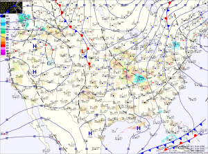 Current Surface Map