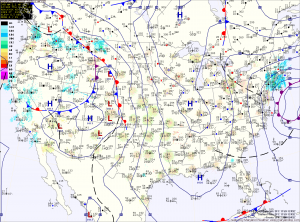 Current Surface Map