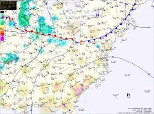 Current Surface Map