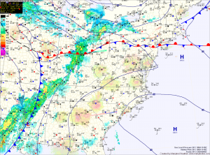 Current Surface Map