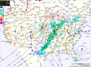 Current Surface Map