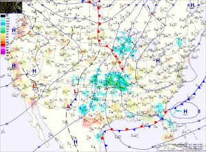 Current Surface Map