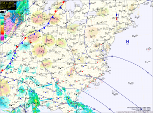 Current Surface Map