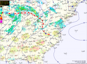 Current Surface Map