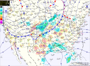 Current Surface Map