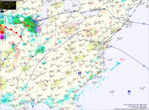 Current Surface Map