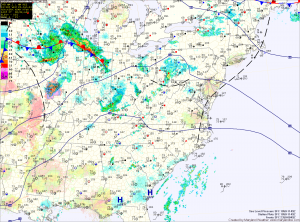 Current Surface Map