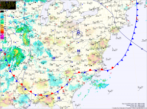 Current Surface Map