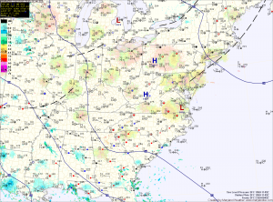 Current Surface Map