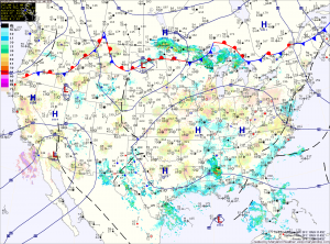 Current Surface Map