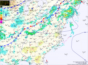 Current Surface Map