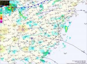 Current Surface Map