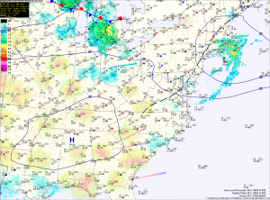 Current Surface Map