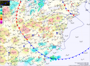 Current Surface Map