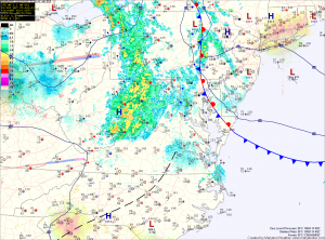 Current Surface Map