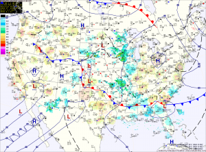 Current Surface Map