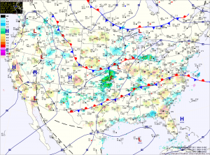 Current Surface Map