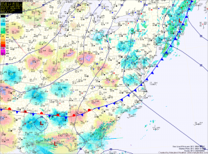 Current Surface Map