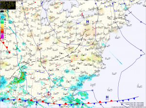 Current Surface Map