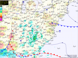 Current Surface Map