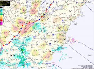 Current Surface Map