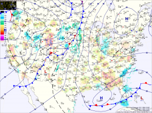 Current Surface Map