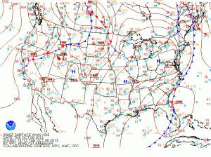 Current Surface Map