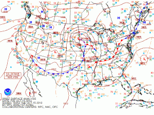 Current Surface Map