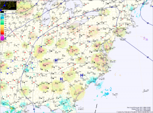 Current Surface Map