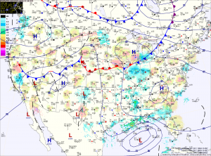 Current Surface Map