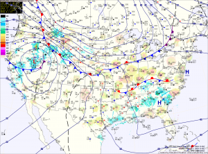 Current Surface Map