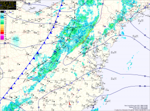 Current Surface Map