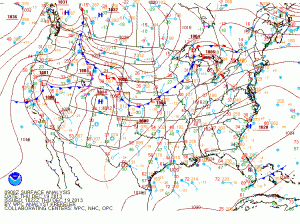 Current Surface Map