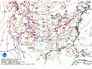 Current Surface Map