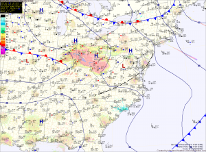 Current Surface Map