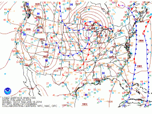 Current Surface Map