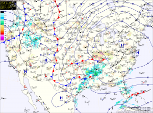 Current Surface Map