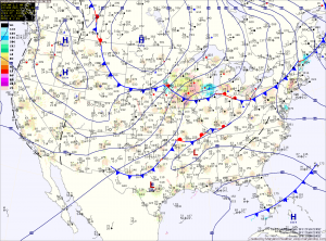 Current Surface Map